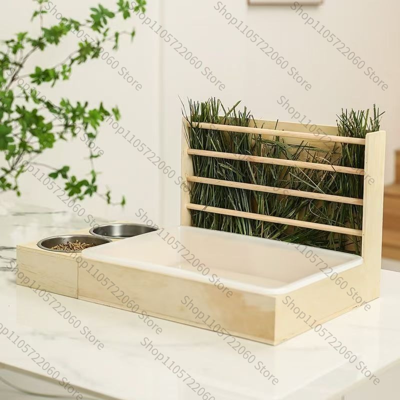 Wooden Rabbit Hay Feeder, Mini - Pet Beds review and price