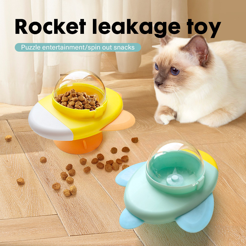 Cat Interactive Toys Rotatable - Dog Puzzle Feeder Toy review and price