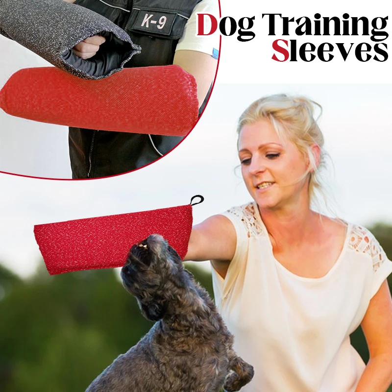 Dog Training Sleeves Puppy Bit - Interactive Squeaky Plush Dog Toy review and price