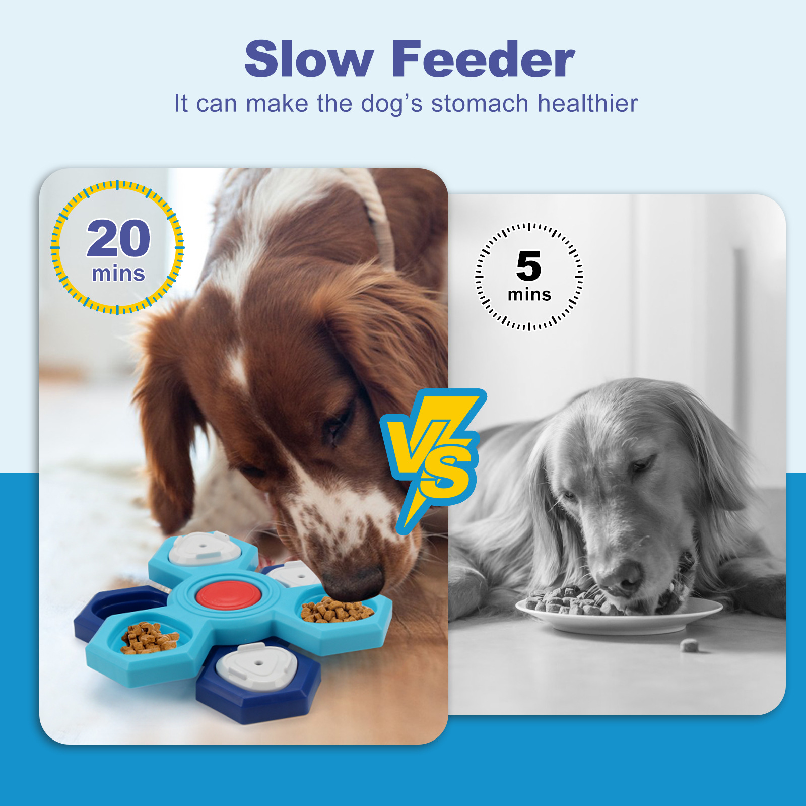 Dog Training Puzzle Toys Slow  - Dog Puzzle Feeder Toy review and price