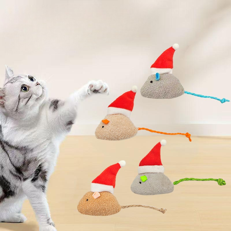 5pcs Cat Push Chew Toy Catnip  - Catnip Interactive Plush Mouse review and price