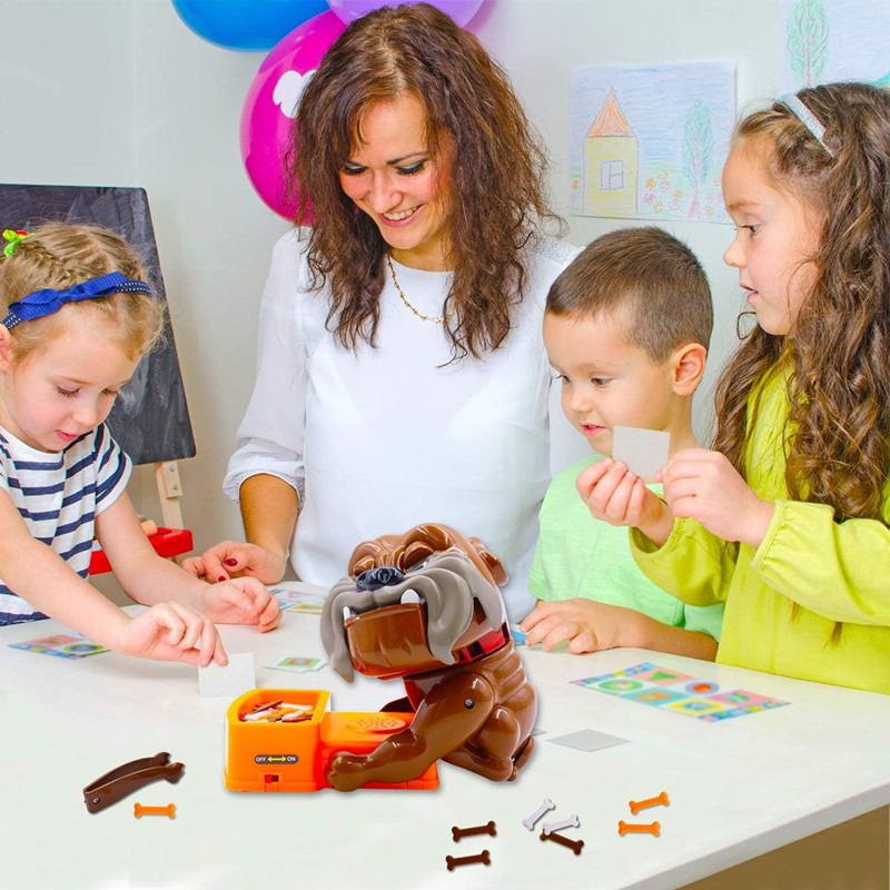Parent-child Interactive Games - Interactive Squeaky Plush Dog Toy review and price