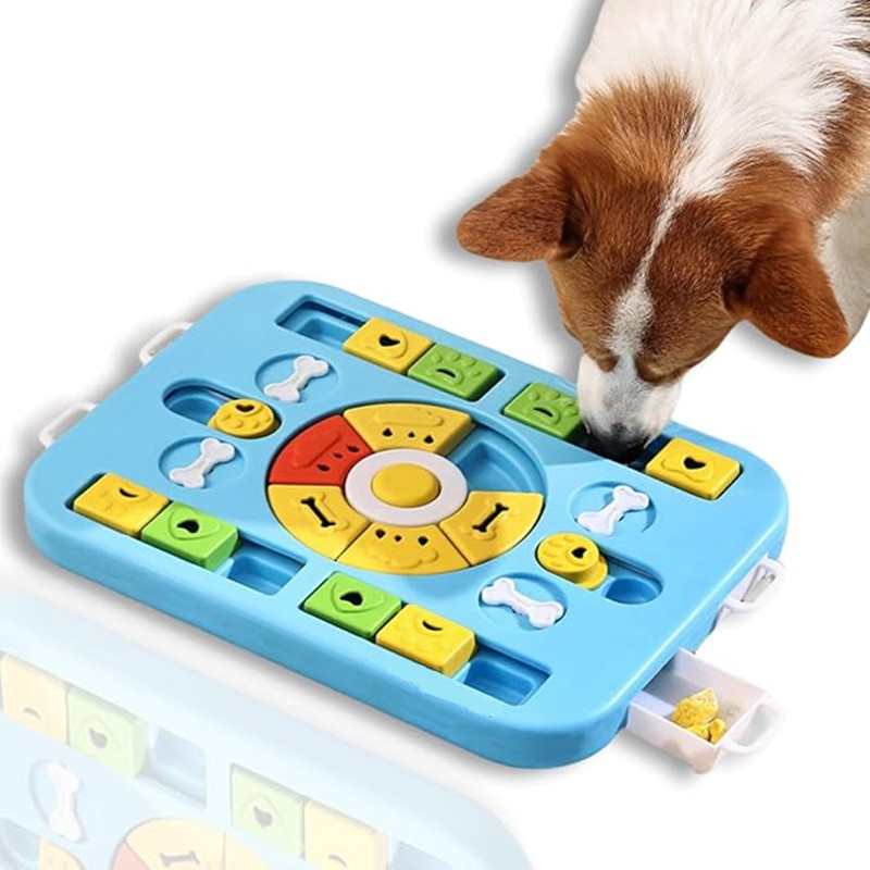 Interactive Dog Puzzle Toy for - Dog Puzzle Feeder Toy review and price
