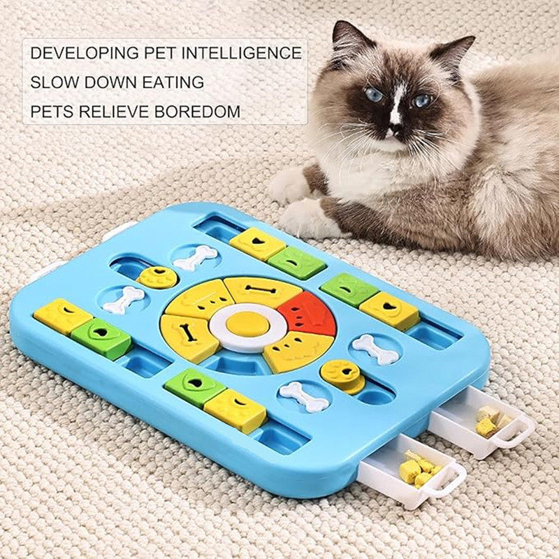 Interactive Dog Puzzle Toy for - Dog Puzzle Feeder Toy review and price