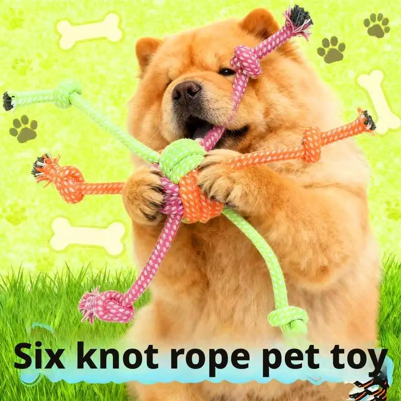 Durable Dog Chew Toy Cotton Ro - Dog Rope Toy Aggressive Chewers review and price