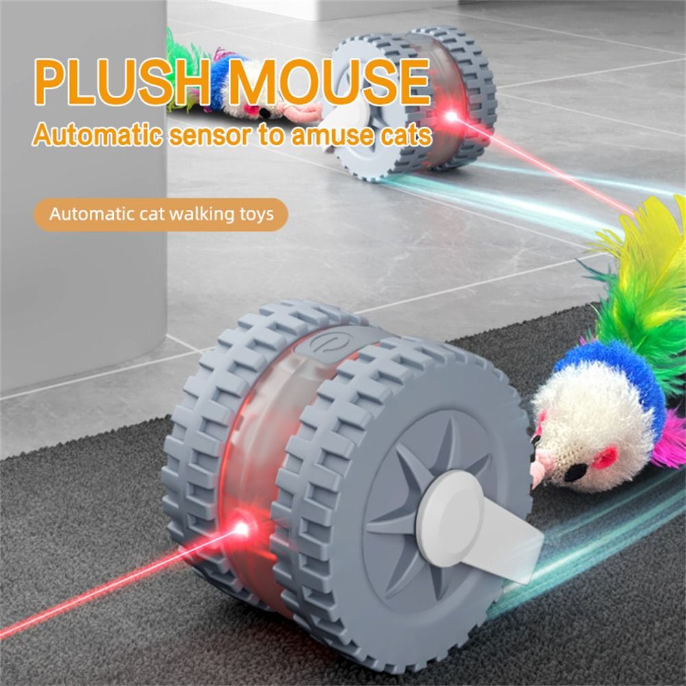 With Mouse Tail Infrared Laser - Laser Pointer Cat Toy Automatic review and price