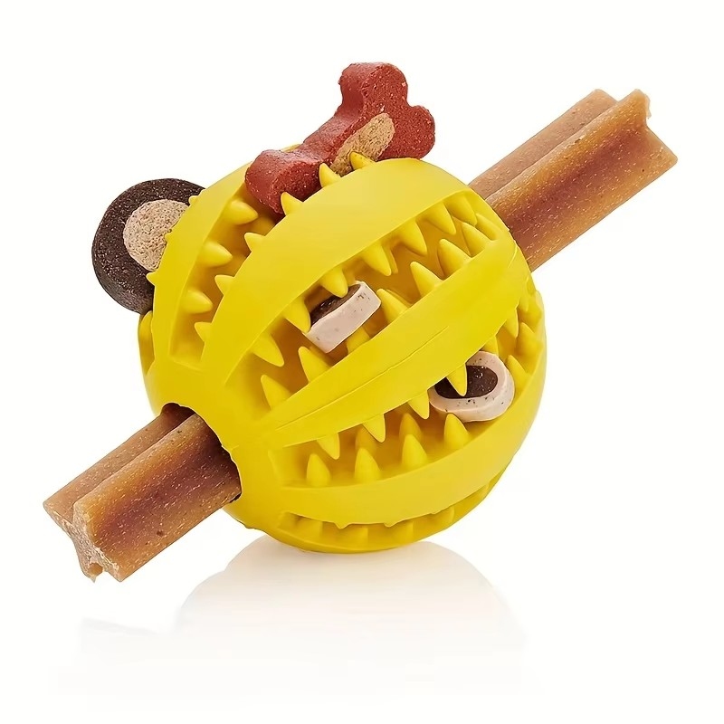 1/2pcs Dog Toy Ball Interactiv - Indestructible Dog Chew Toy review and price