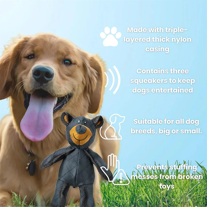 Dog Unbreakable Teddy Extreme  - Indestructible Dog Chew Toy review and price
