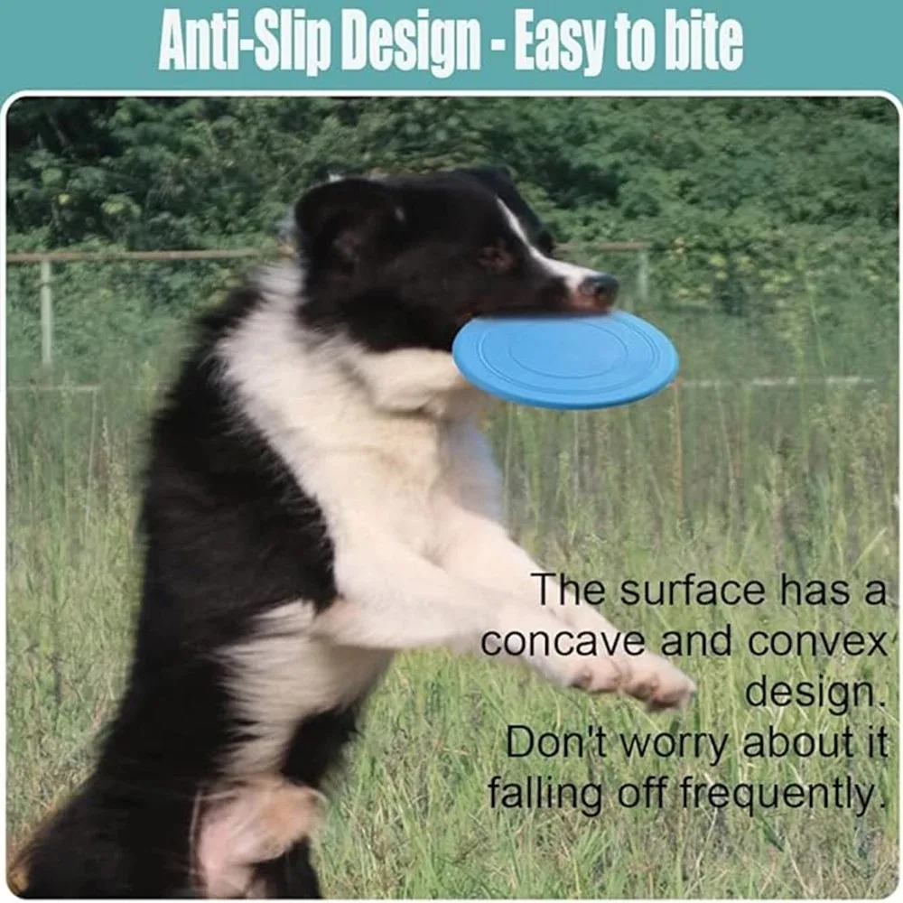 Silicone Flying Saucer Funny D - Flying Disc Dog Training Toy review and price