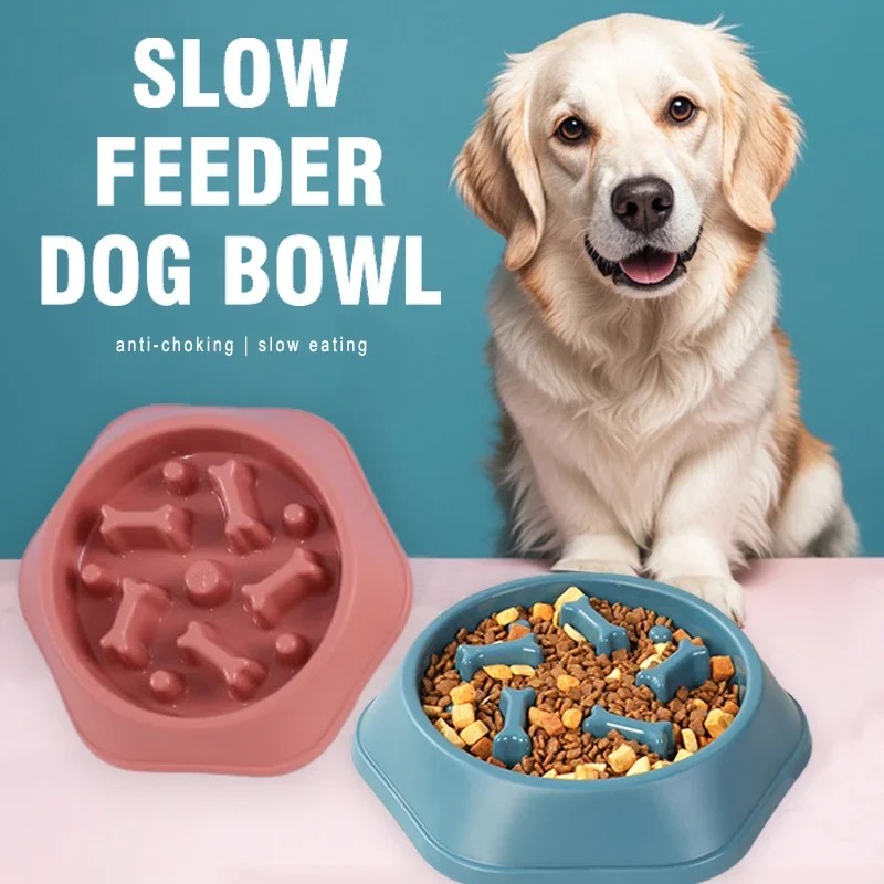 1Pc Slow Feeder Dog Bowl Anti- - Dog Puzzle Feeder Toy review and price