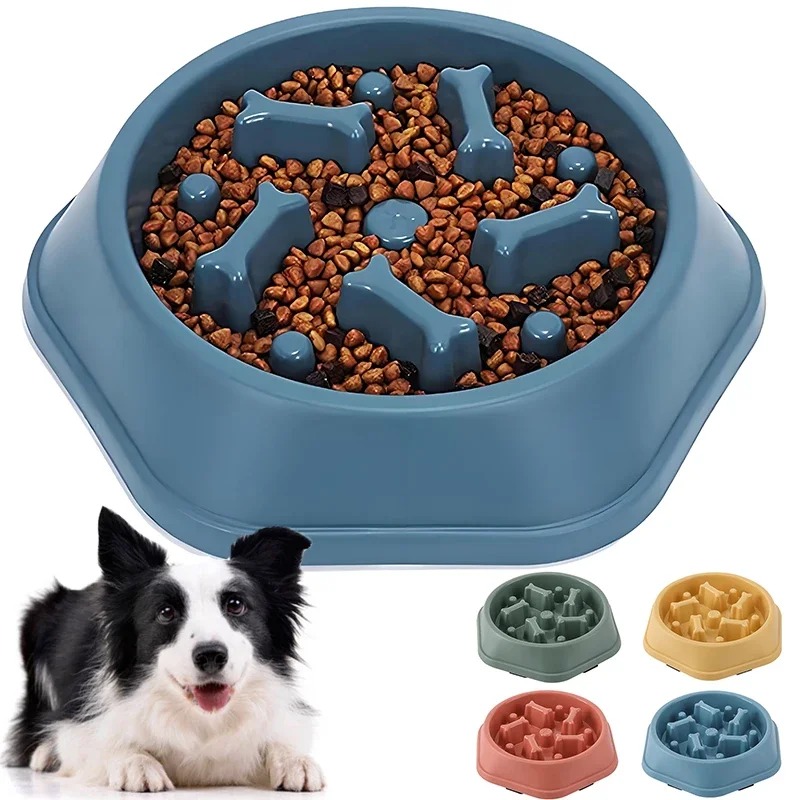1Pc Slow Feeder Dog Bowl Anti- - Dog Puzzle Feeder Toy review and price